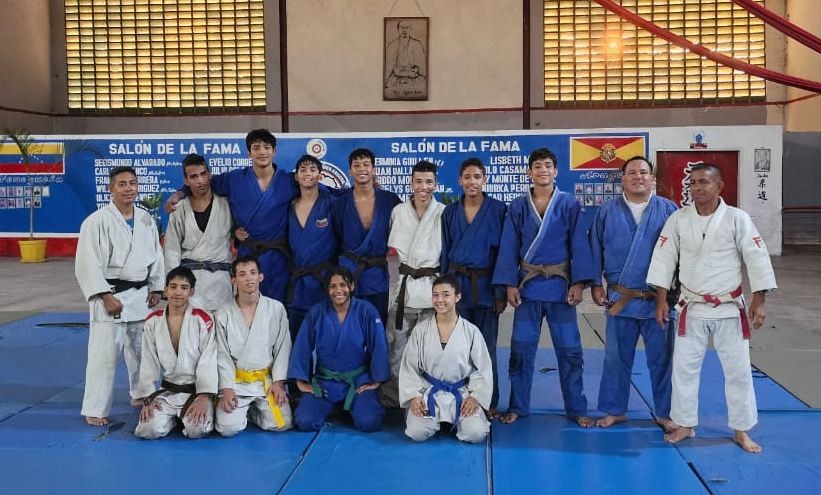 100 judokas de Aragua, Carabobo, Miranda y La Guaira realizaron tope deportivo con miras JDN2024