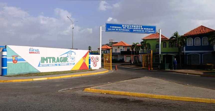 Continúan los trabajos de renovación del Terminal Central de Maracay