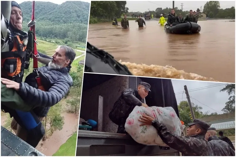 Inundaciones en Brasil suman 108 muertos y 136 desaparecidos
