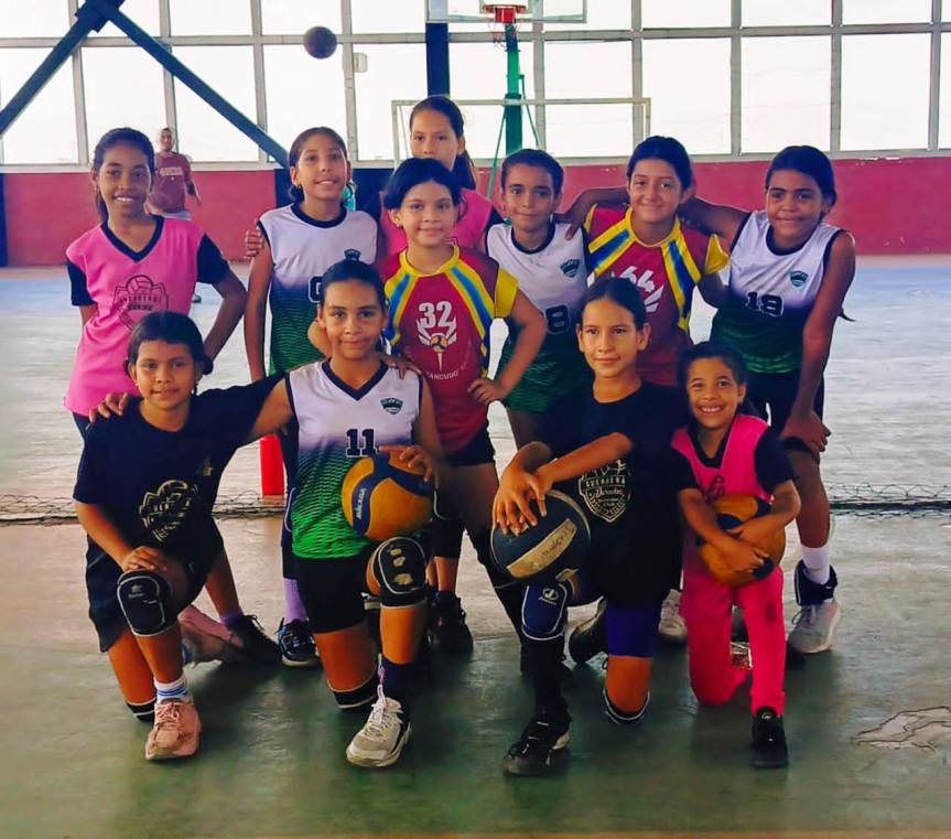 Aragua presente en Festival Femenino de Voleibol categoría Iniciación en San Felipe 